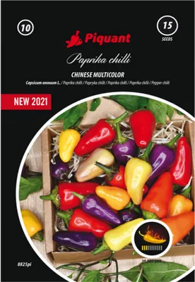 Image de Piment CHINENSE MULTICOLORE