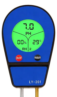 Produktbild von 3-in-1 Bodenmessgerät – Bodentester für pH-Wert, Feuchtigkeit & Temperatur – Feuchtigkeitsmesser für Garten, Rasen, Landwirtschaft & Outdoor-Pflanzen