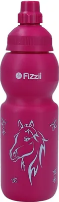 Produktbild von Fizzii Trinkflasche Pferd 330 ml, auslaufsicher