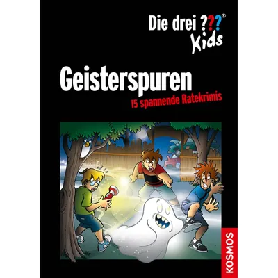 Produktbild von Die drei ??? Kids, Geisterspuren: 15 spannende Ratekrimis