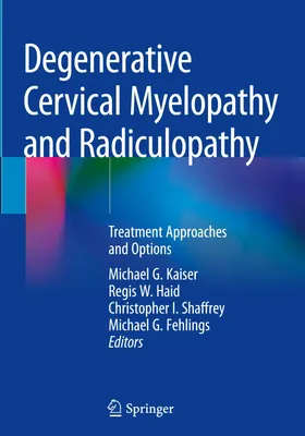 Produktbild von Degenerative Cervical Myelopathy and Radiculopathy