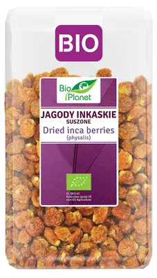 JAGODY INKASKIE SUSZONE BIO 1 kg - BIO PLANET