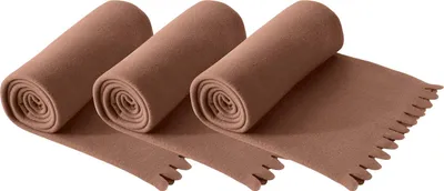Obrázok produktu pre 3er Set Fleecedecken wave 120x160 braun