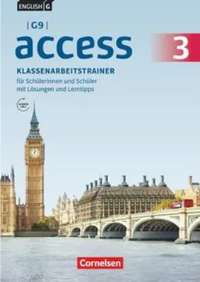 Immagine prodotto di English G Access - G9 - Band 3: 7. Schuljahr - Klassenarbeitstrainer mit Audios und Lösungen online