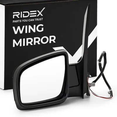 Produktbild von RIDEX 50O1019 Außenspiegel Seitenspiegel Links passend für MERCEDES-BENZ VITO Bus (W639) Asphärisch Beheizt