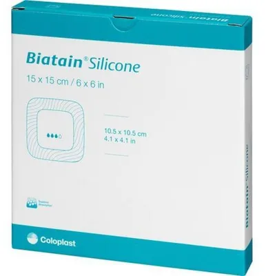 Produktbild von BIATAIN Silicone Schaumverband 15x15 cm