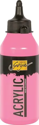 Zdjęcie produktu dla KREUL 84238 KREUL SOLO GOYA Acrylfarbe rosa 250,0 ml