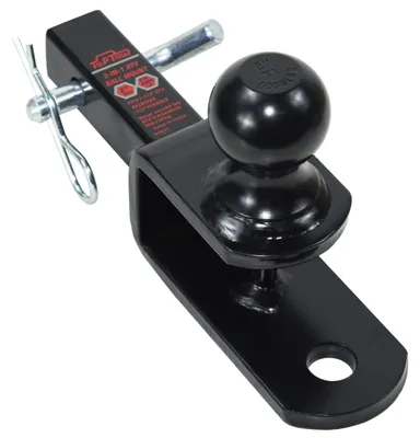 Immagine prodotto di TOPTOW, attacco per rimorchio 3 in 1 per ATV/UTV, modello 64031, supporto a sfera e adattatore