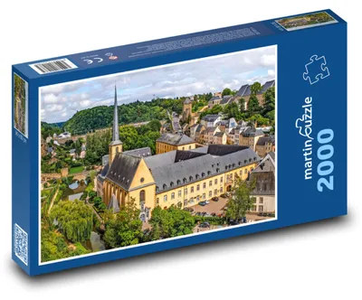 Obrázok produktu pre Puzzle 2000 Historické centrum Luxemburgu - martinpuzzle
