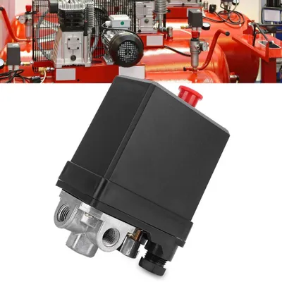 Obrázok produktu pre Regulátor pre kompresor, 380 V, 3 fázy, s mechanickou reguláciou tlaku