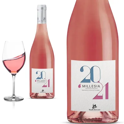 Produktbild von 2021 Collioure Rosé Millesia von Terres des Templiers - Roséwein