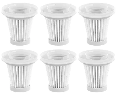 6 waschbare HEPA-Ersatzfilter für Mini-Handstaubsauger