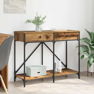 Productafbeelding van vidaXL Console tafel, gerecycled hout, 100 x 39 x 78,5 cm, houtvezel