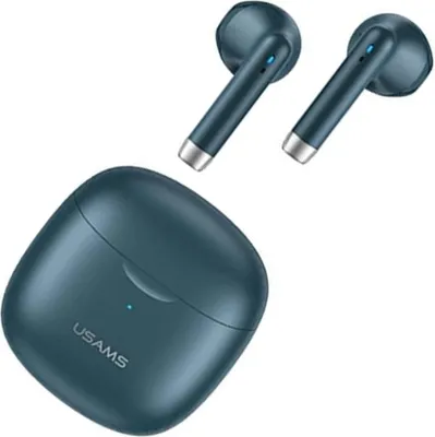 Image de Casque sans fil Usams Bluetooth 5.0 Tws Iaseries Navy Blue/Dark Blue Bhuia03 (Us-Ia04)