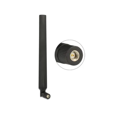 Produktbild von DeLOCK 88976, 4 dBi, 50 Ohm, Omnidirektionale Antenne, SMA, 4,0:1, Schwarz