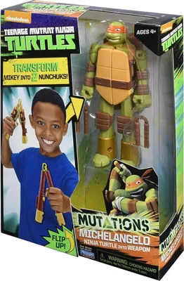 Immagine prodotto di Teenage Mutant Ninja Turtles Michelangelo tartaruga ninja da collezionare