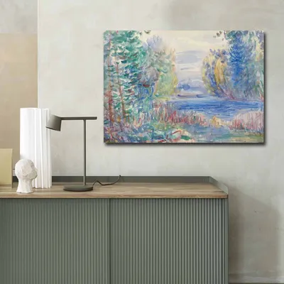 Obrázok produktu pre Wallity, 70100FAMOUSART- CVT1528, farebné, obrazy na plátne, 70 x 100 cm, 100% semišové plátno
