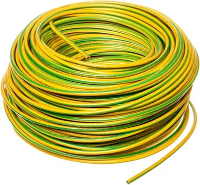 Immagine prodotto di 100 metri UL(MTW)-CSA(HAR) Stile 1015 1x6 GNYE - Cavo unipolare 6mm² verde-giallo 4160700 R100
