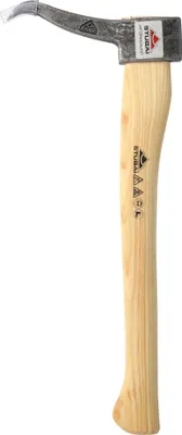Produktbild von STUBAI Handsappie Nature | 450 mm, 760 g Kopfgewicht | Sappel mit Stiel aus hochwertigem Eschenholz | Wendehaken gesenkgeschmiedet | zum Aufnehmen und Transportieren von Holzstücken