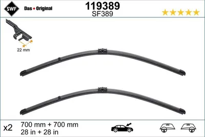 Immagine prodotto di Spazzola tergicristallo SWF per MERCEDES S-CLASS (W221)