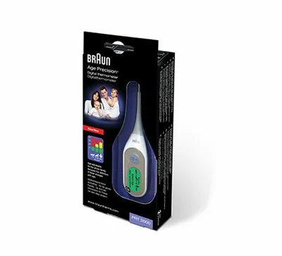 Obrázek produktu pro Braun PRT2000, Kontaktní, Modrá, Bílá, Podpaží, °C, 8 s, LCD