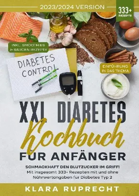 Produktbild von XXL Diabetes Kochbuch für Anfänger