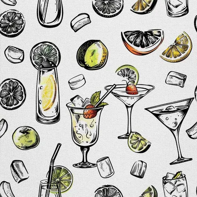 Immagine prodotto di OUTDOOR DECOSTOFFE OXFORD - Motivo cocktail | DX8821