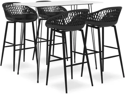 Productafbeelding van Robuuste zwevende plankdragers, set van 2, zwart, staal, 5 mm