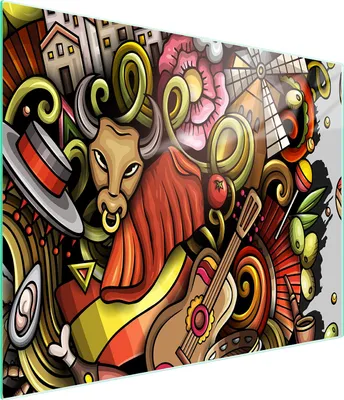 Image de Planche à découper en verre 52x30 BYK