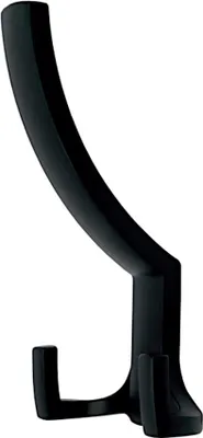 Produktbild von DesignLight Garderobenhaken W-04-7-CZ-C-01 in SCHWARZ / Wandhaken