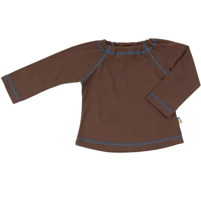 Produktbild von Shirt Finn Jersey Kakao Gr. 56