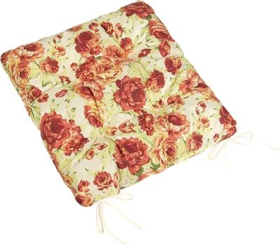 Produktbild von Sitzkissen BERTA gesteppt - 40x40 cm - Pink,Grün