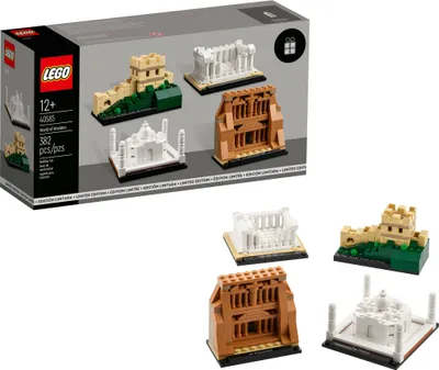 Produktbild von LEGO Promotional | Architecture 40585 Welt der Wunder [Limited Edition] 4 Miniatur-Bauwerke