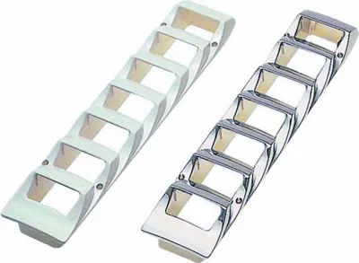 Produktbild von Prosea Lüftungsgitter 415x83 Silber Silber One Size