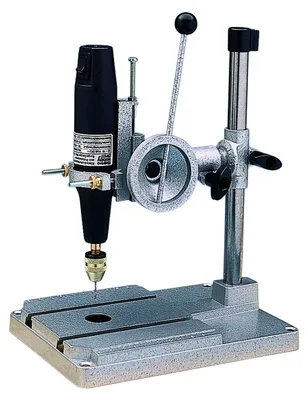 Bohrständer, Metall, max. Bohrtiefe 30 mm, höhenverstellbar
