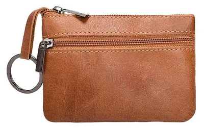 Produktbild von Leder Schlüsseletui Klein für Herren Damen Braun