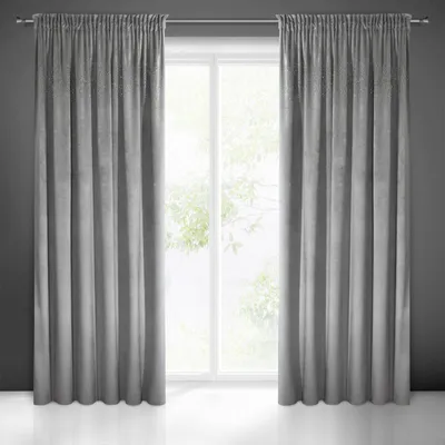 Produktbild von Eurofirany Vorhang Aurora stahl 140cm x 270cm