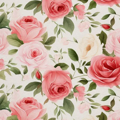 Image de OUTDOOR DECOSTOFFE OXFORD - Blumen - DX2666
