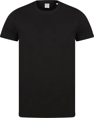 Produktbild von Skinni Fit - T-Shirt für Herren/Damen Uni RW8365 (M) (Schwarz)