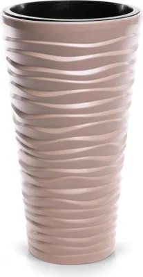 Produktbild von Blumentopf Sand Slim Ø 296 mm mocca