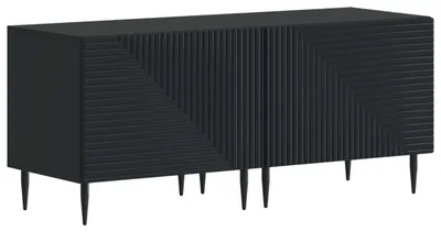 Produktbild von vidaXL TV-Schrank Schwarz Holzwerkstoff