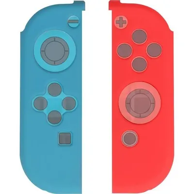 Immagine prodotto di Impugnature in silicone per Joy-Con di KONIX, compatibili con Nintendo Switch