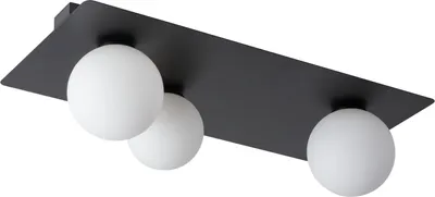 Immagine prodotto di Lampada da soffitto Argon bianco e nero 3xG9x12W in metallo, dimensioni: 19x62x30 cm, IP20, Sigma Lighting