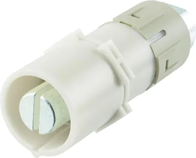 Image de HARTING Han 1HC, insert mâle (M), connexion à vis, 1 pôle, 4 000 V, 650 A - 1 pièce