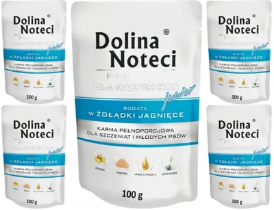 Produktbild von Dolina Noteci 5902921301011, Junior, Mini (≤4 kg), Lamm, 100 g