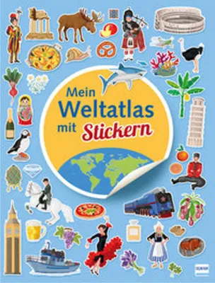Obrázok produktu pre Mein Weltatlas mit Stickern