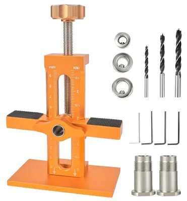 Produktbild von Montageset für Schranktüren mit Bohrschablone