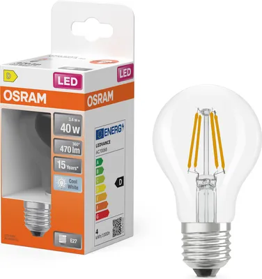 Obrázok produktu pre OSRAM 4099854466380 LED žiarovky, klasický tvar žiarovky 3,4 W 470 lm