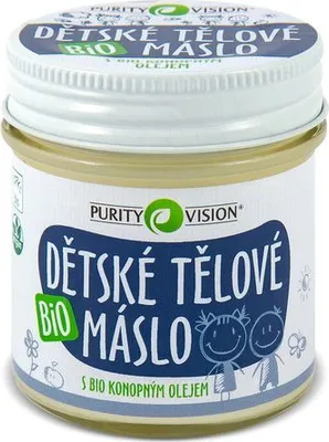 Obrázek produktu pro BIO Dětské tělové máslo PURITY VISION, 120 ml