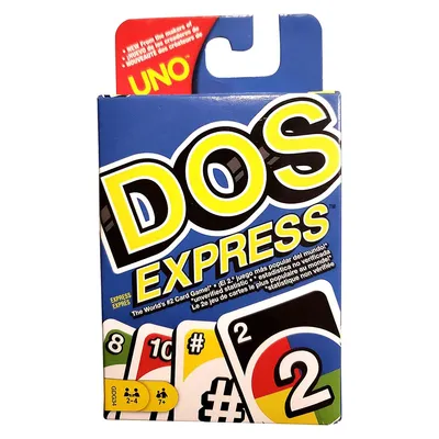 Image de Mattel GDG34 - UNO - DOS Express, jeu de cartes